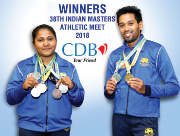 CDB Athletes Shine at The Indian Masters Athletic Meet