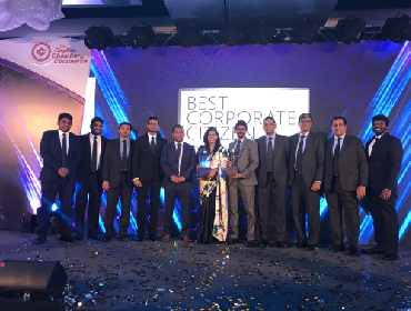 CDB Repeats Feat as One of the Ten Best Corporate Citizens in Sri Lanka